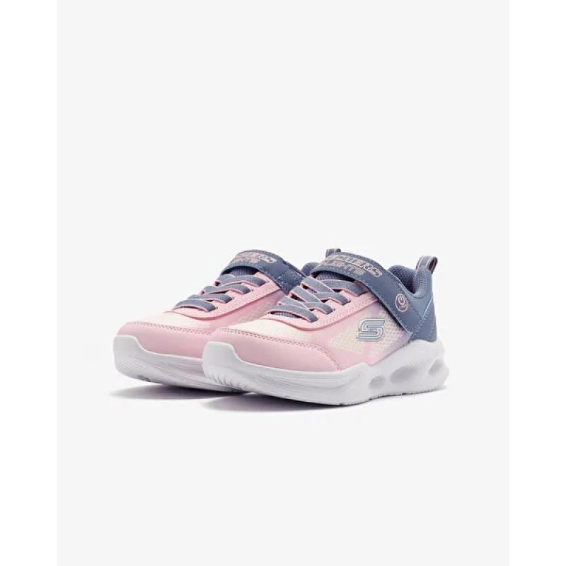 Skechers Sola Glow - Ombre Deluxe Kız Çocuk Spor Ayakkabı (303714L GYLP) Skechers Sola Glow - Ombre Deluxe Kız Çocuk Spor Ayakkabı (303714L GYLP)